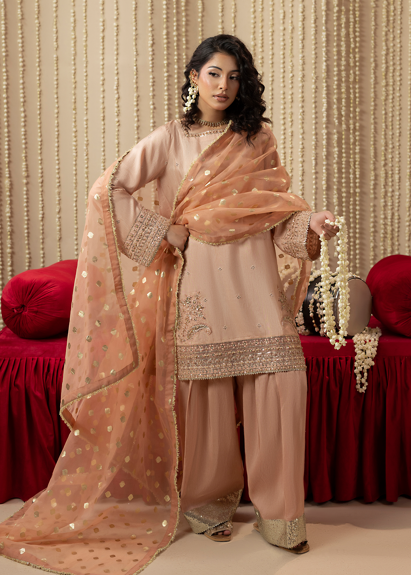 2646B PEACH SHIRT