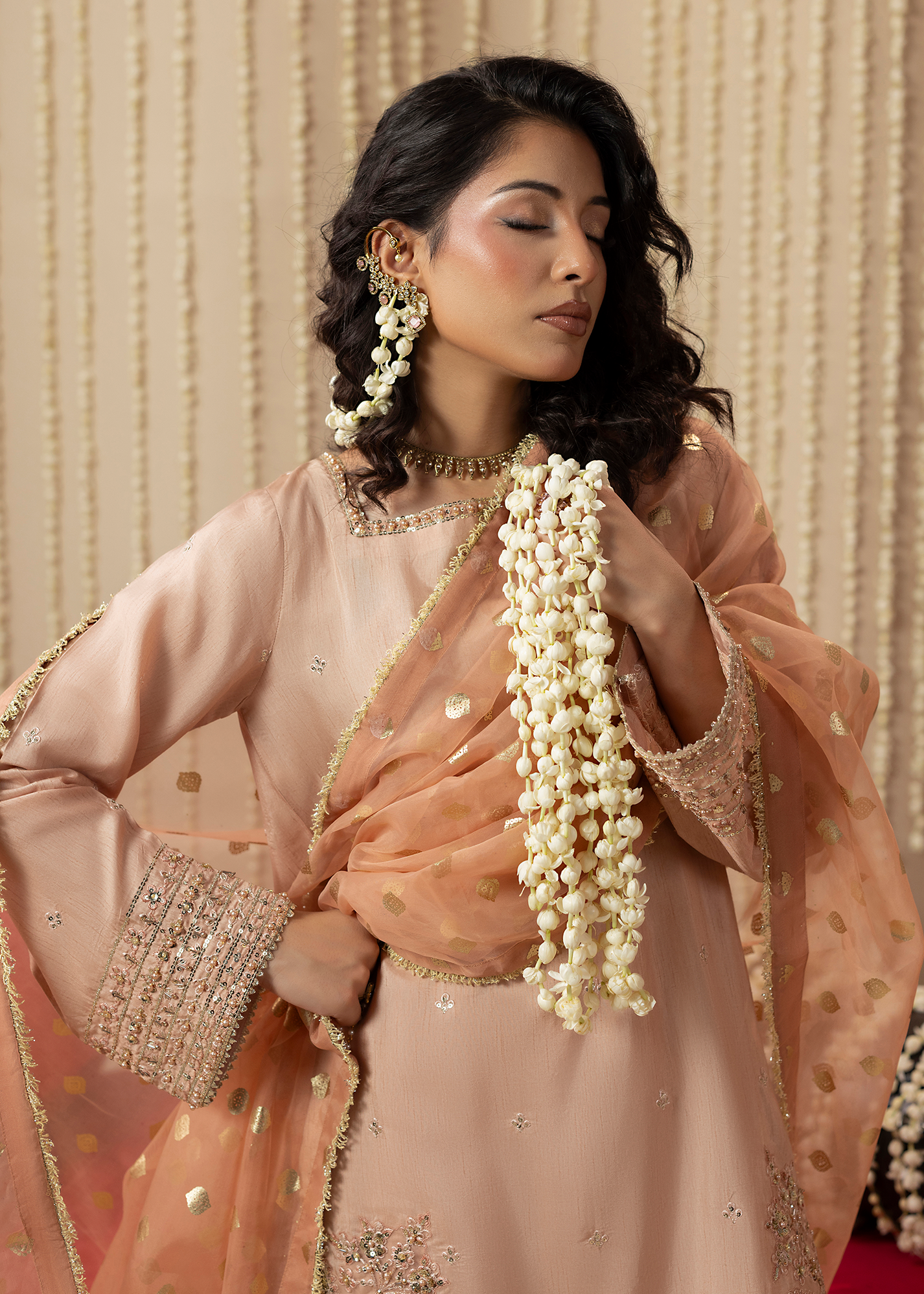 2646B PEACH SHIRT