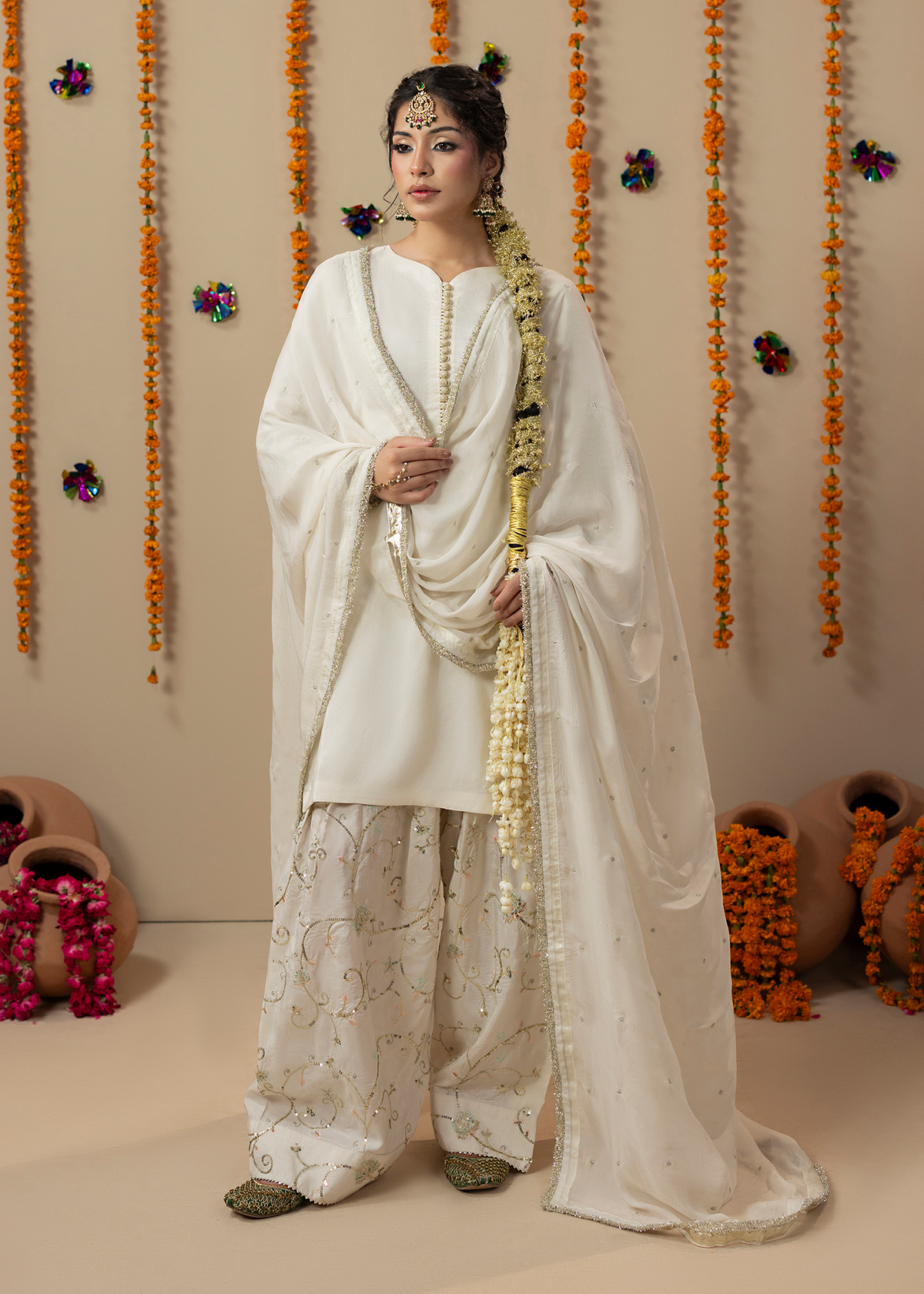 2645A IVORY GOLD SHIRT