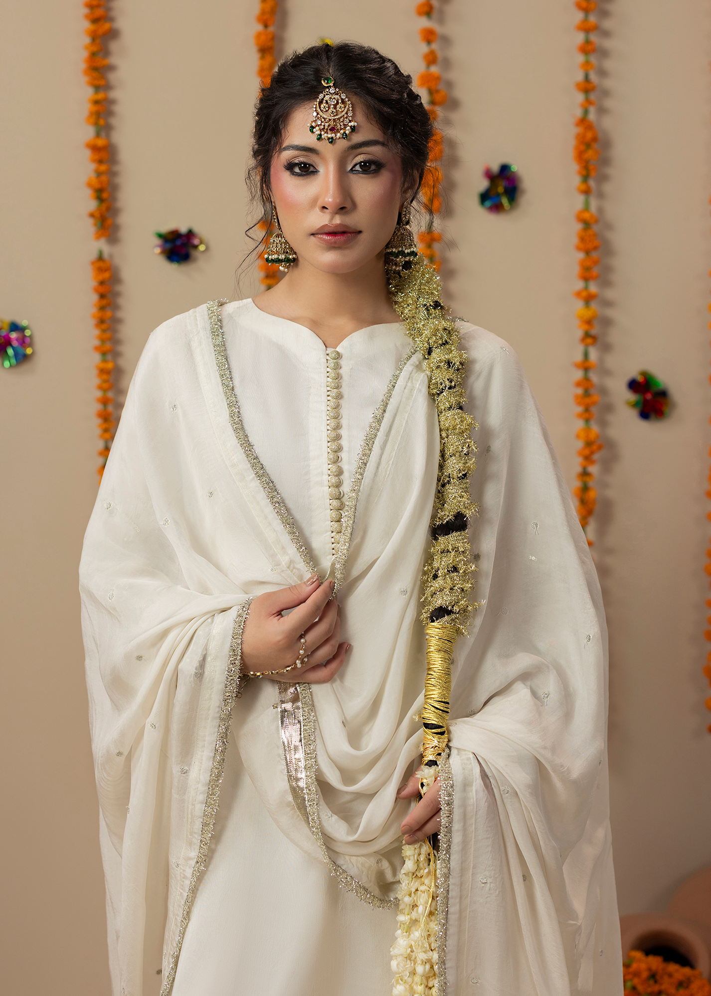 2645A IVORY GOLD SHIRT