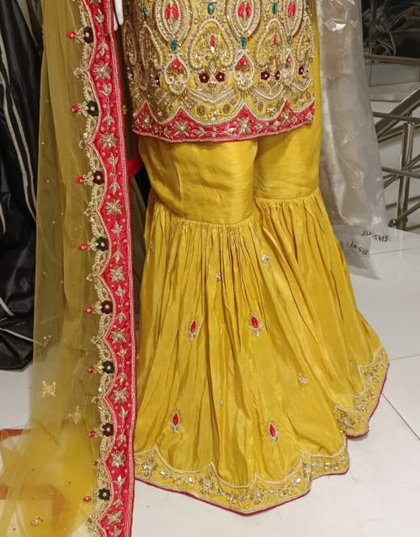 Beautiful bridal heavy gharara