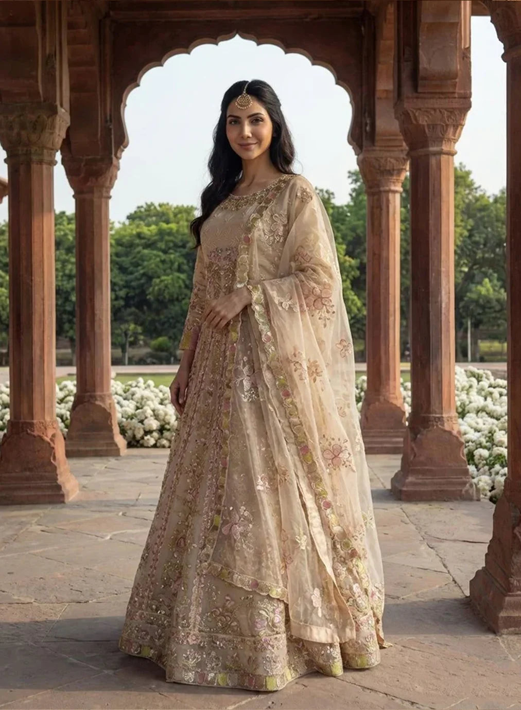 Noor-e-Bahar FG 166 Off White