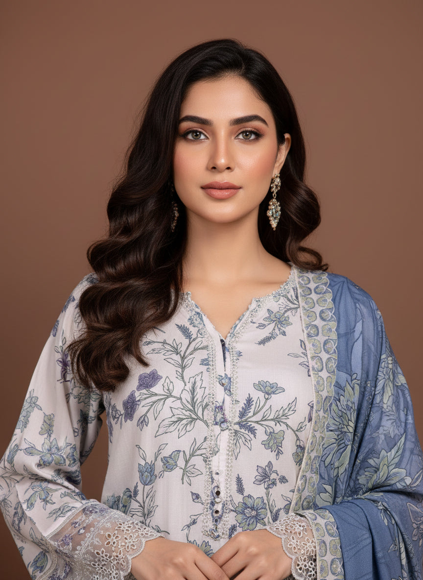 Meadara- SB Viscose Farshi shalwar