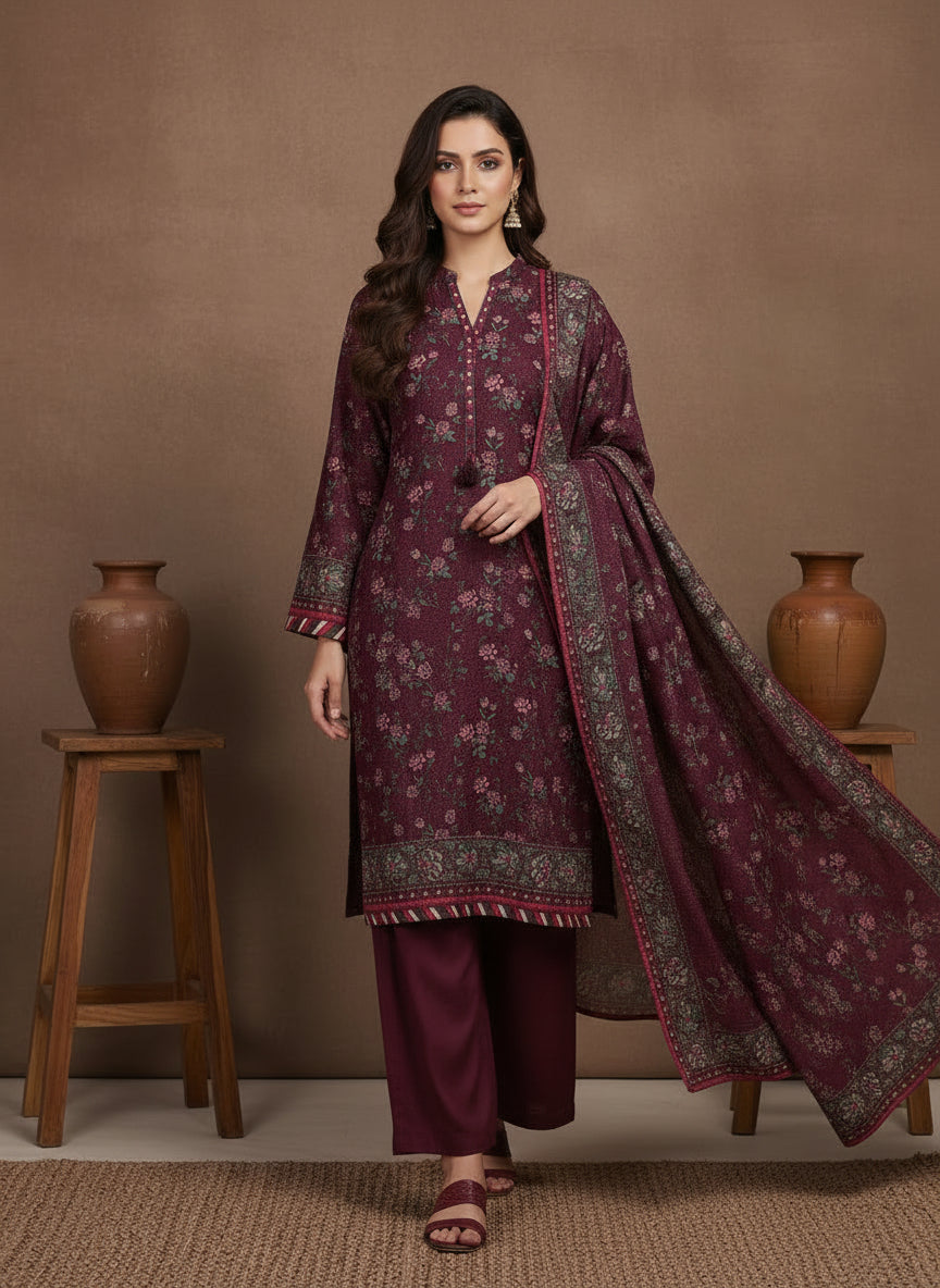 Sakura Soar - SB Khaddar with Shimmer