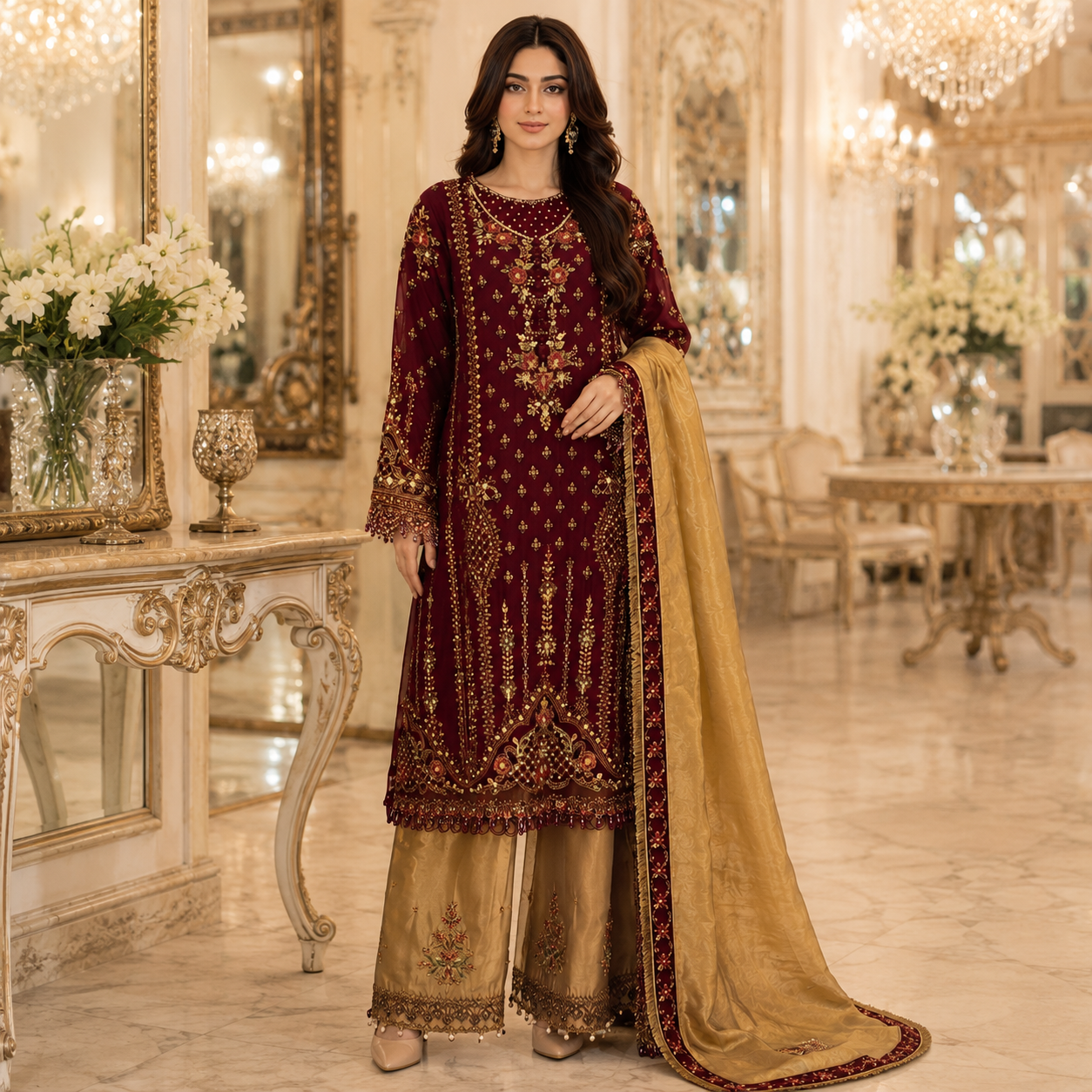 AL-4389 Mehroon