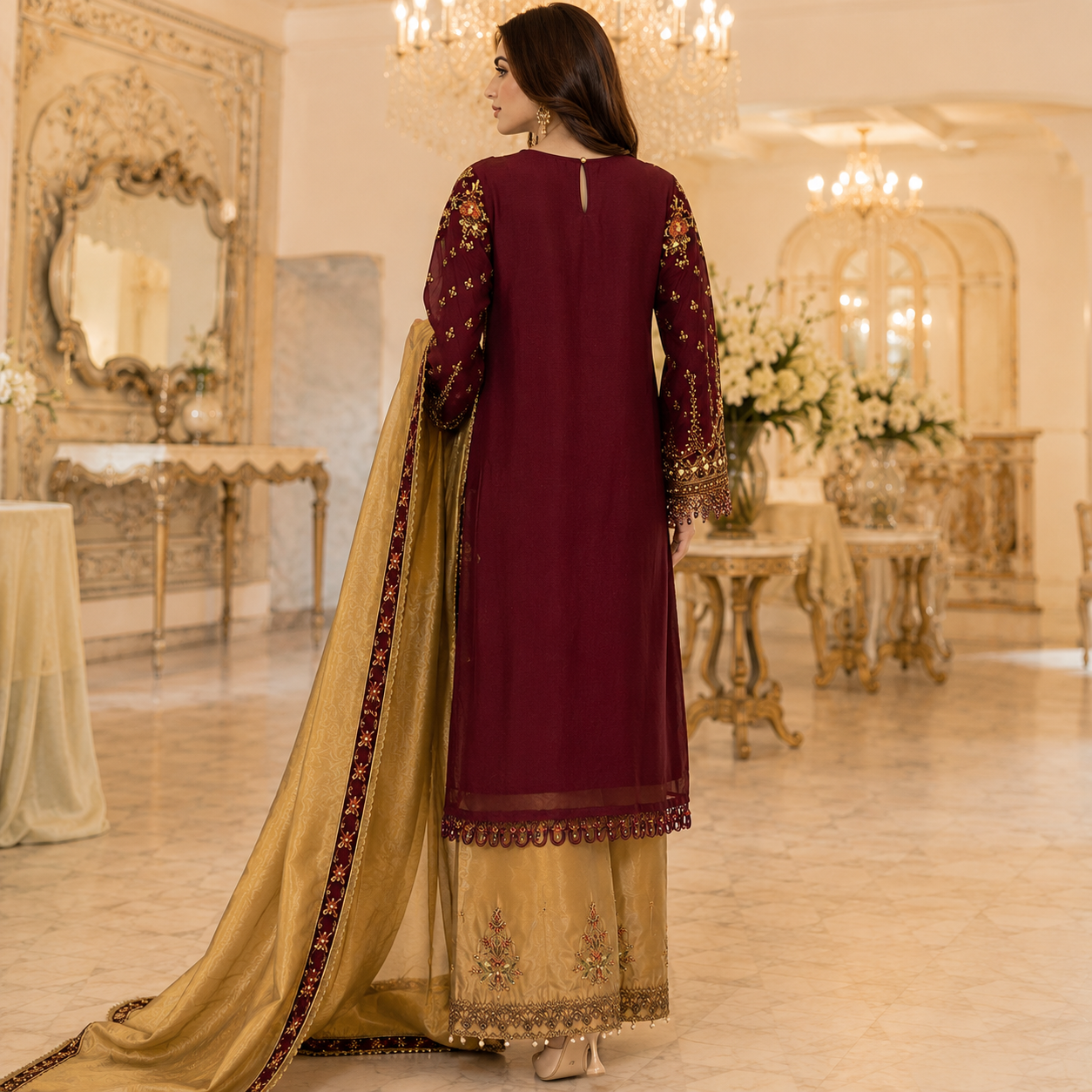AL-4389 Mehroon