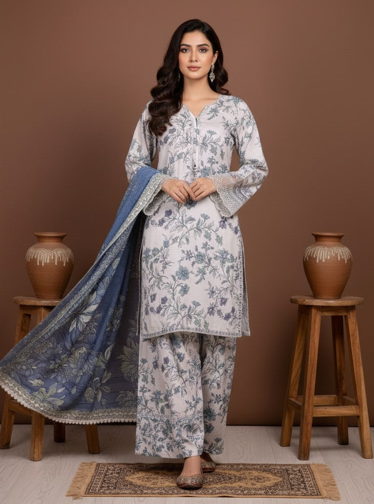 Meadara- SB Viscose Farshi shalwar