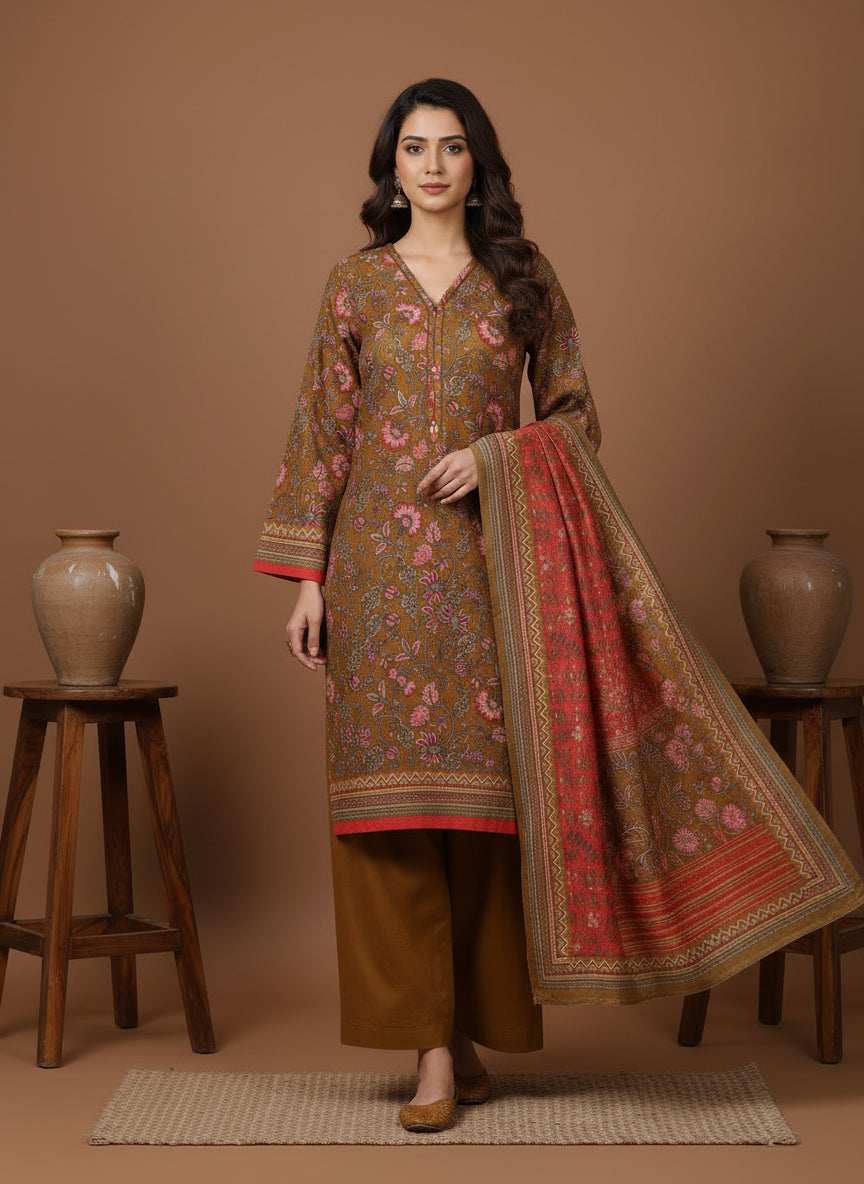 Bresca - SB Khaddar with Shimmer