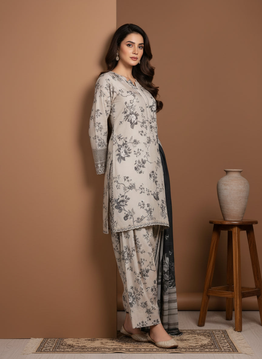 Wasli - SB Viscose Farshi shalwar