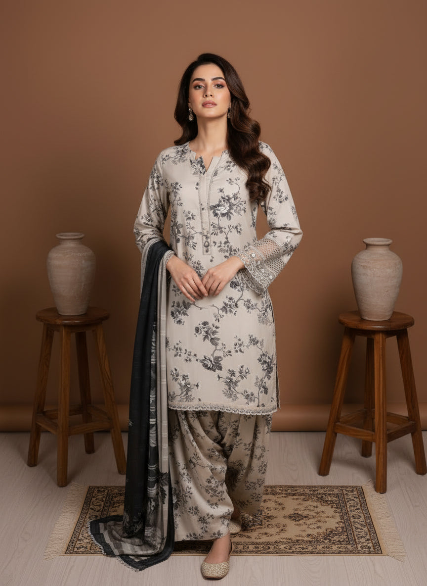 Wasli - SB Viscose Farshi shalwar