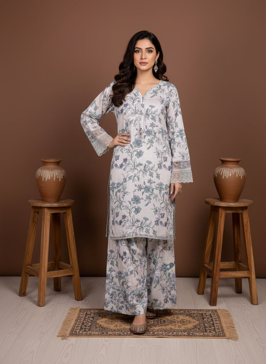 Meadara- SB Viscose Farshi shalwar