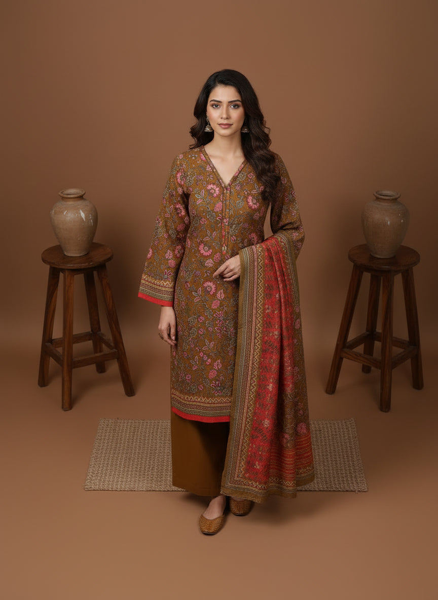 Bresca - SB Khaddar with Shimmer