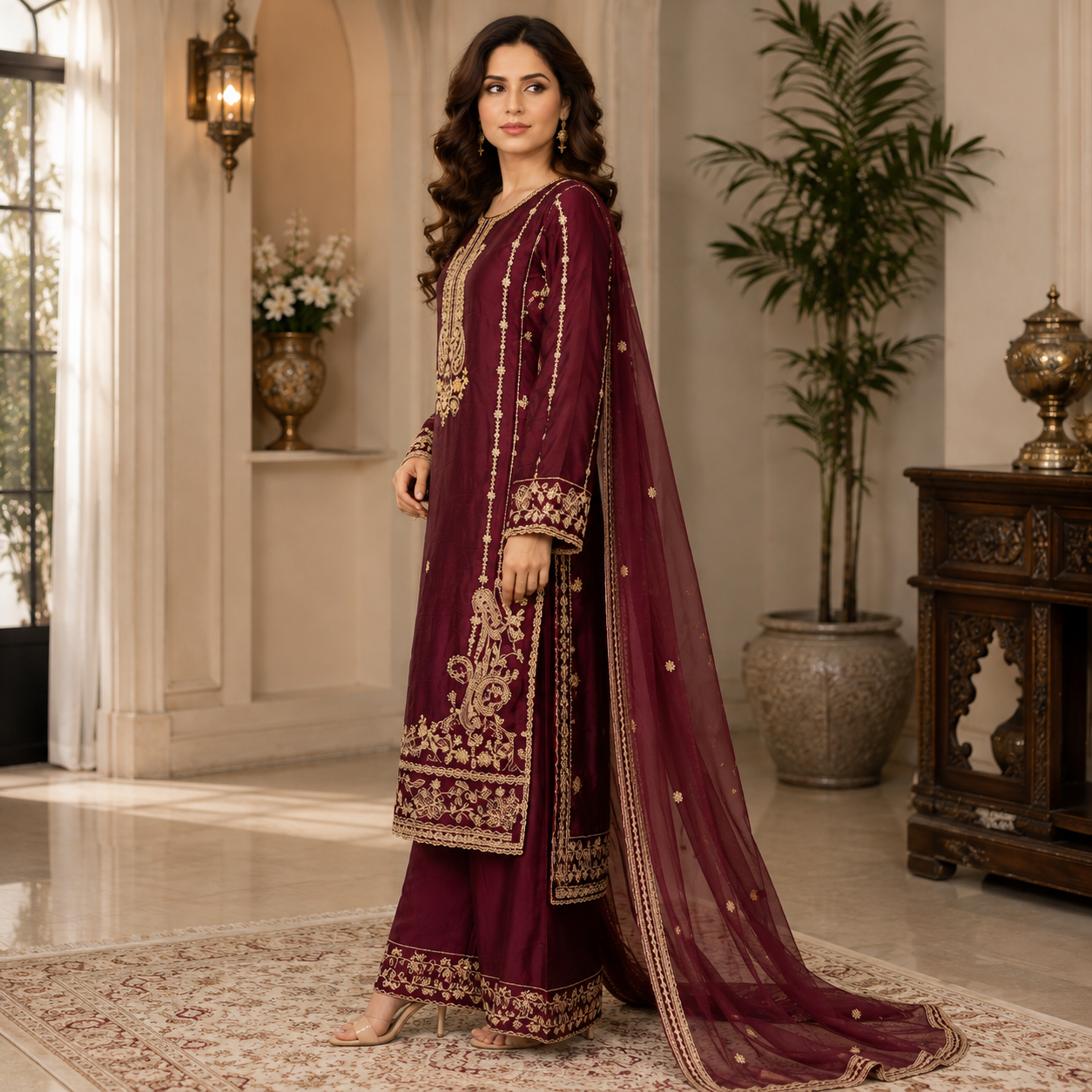 PS-0888 Mehroon