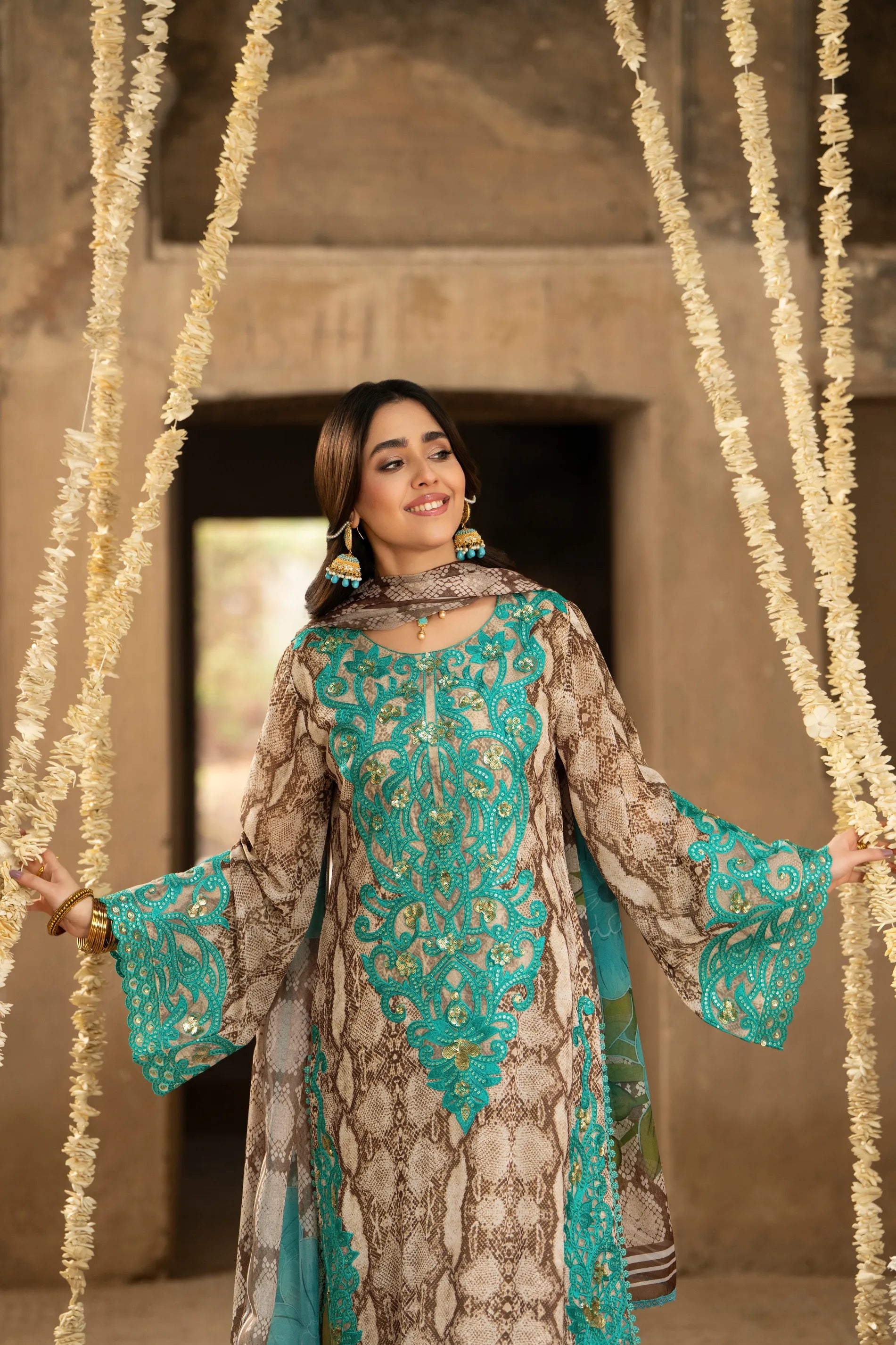 Karma-Aura- Turquoise F-515