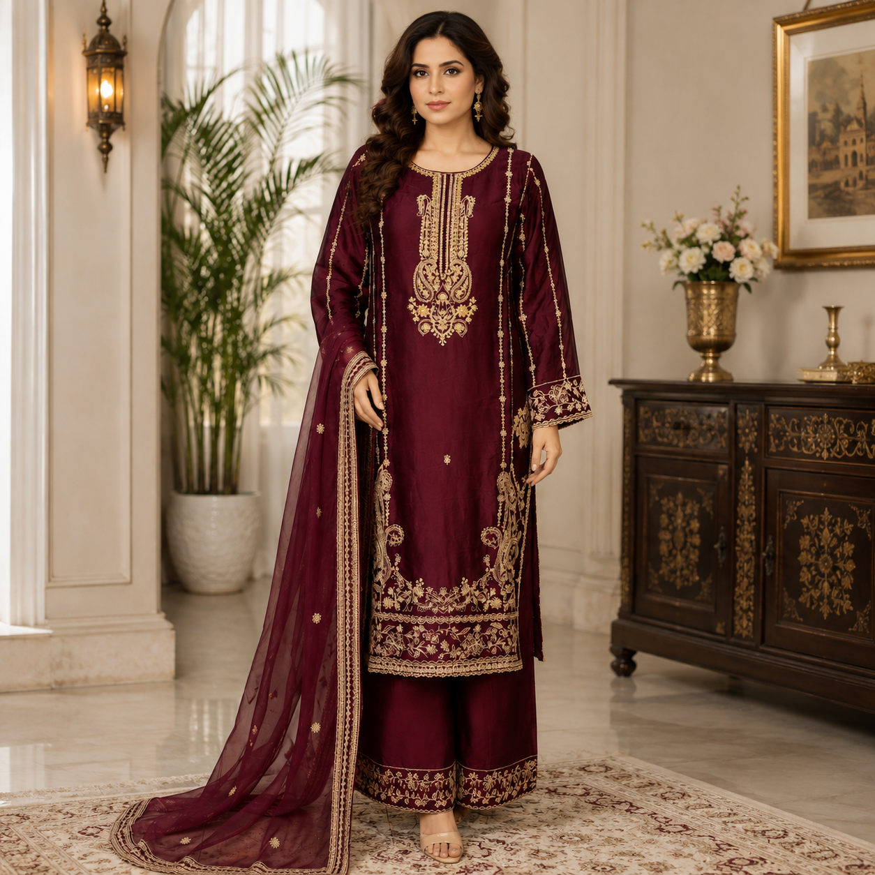 PS-0888 Mehroon