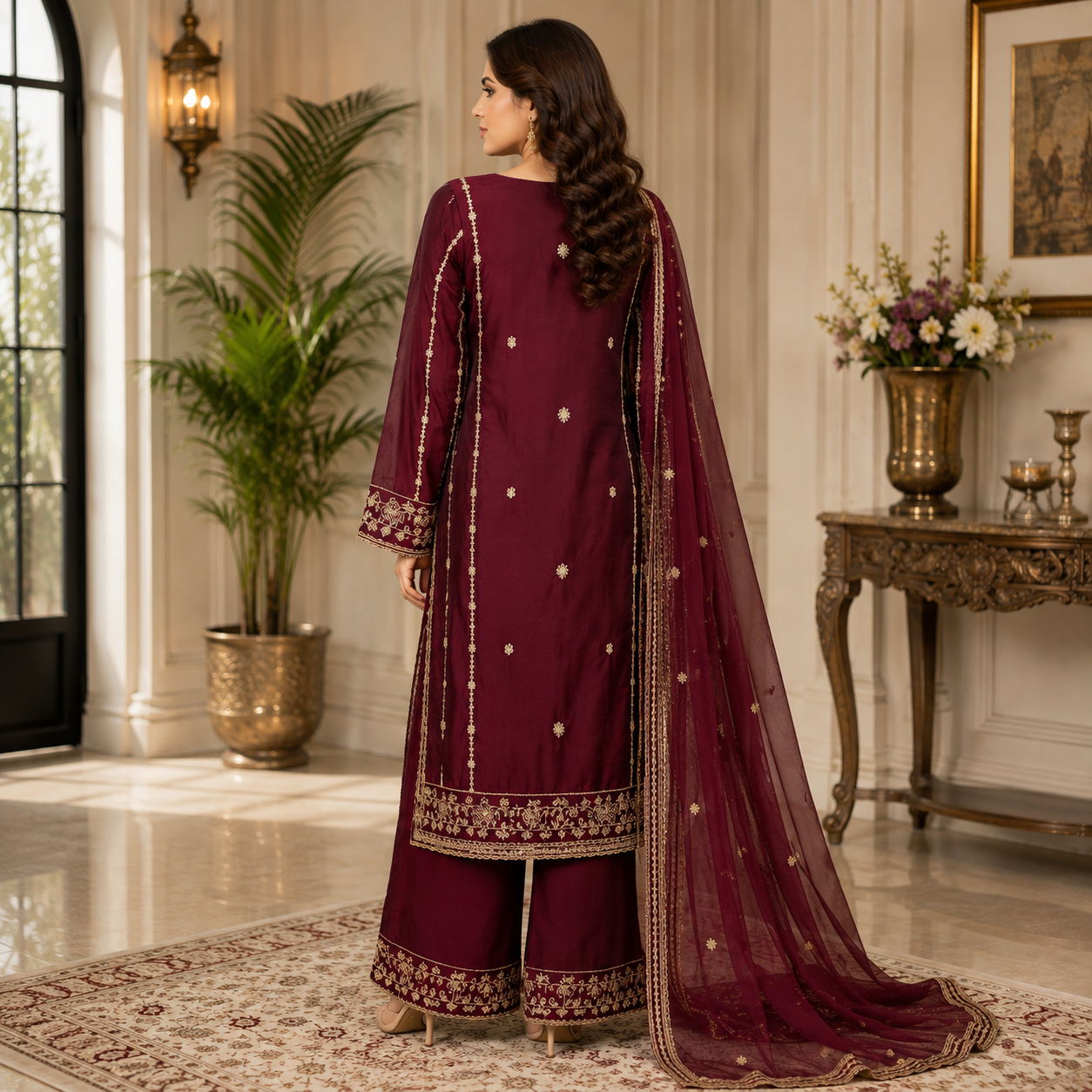 PS-0888 Mehroon