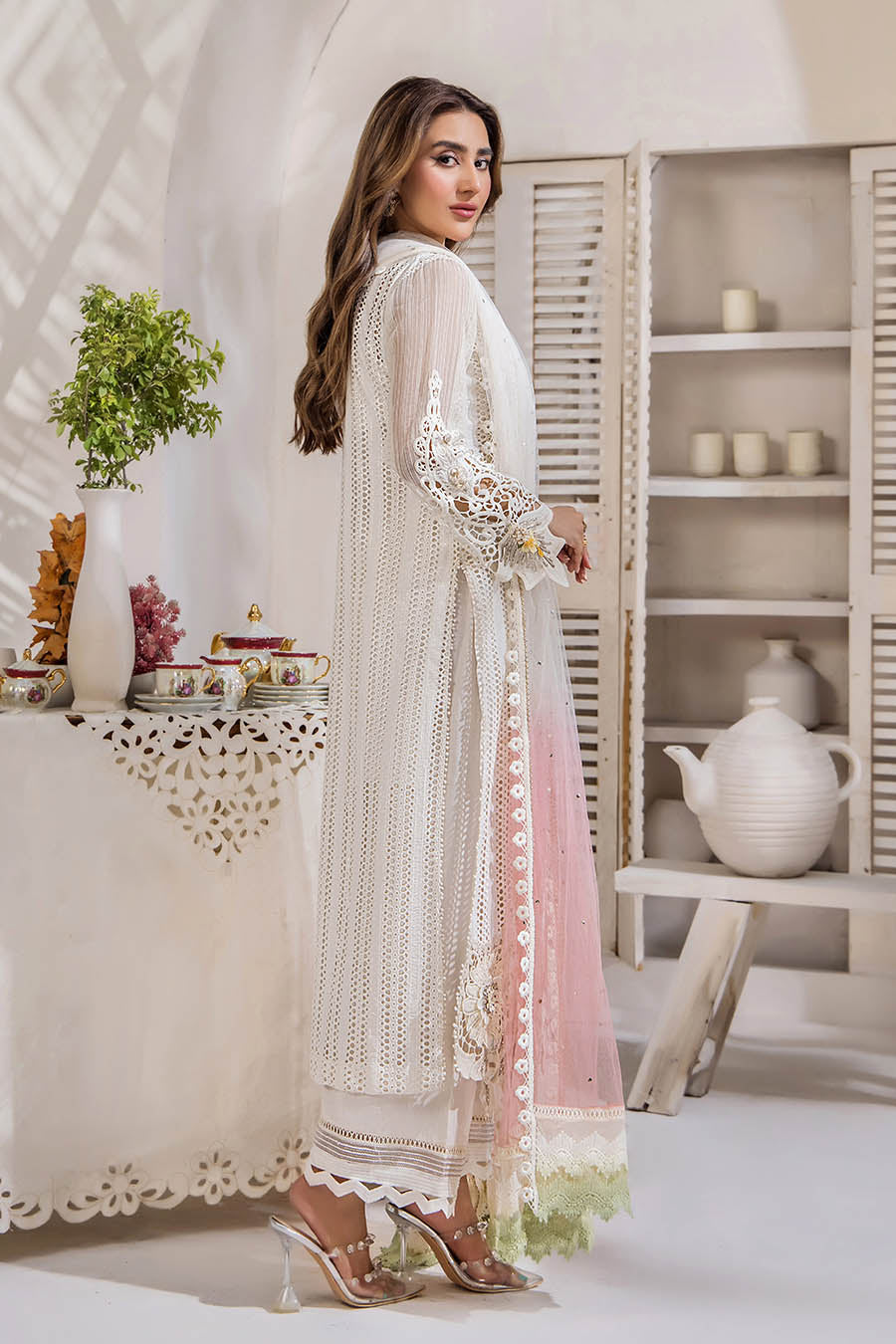 party wear khuda baksh latest dresses P-237