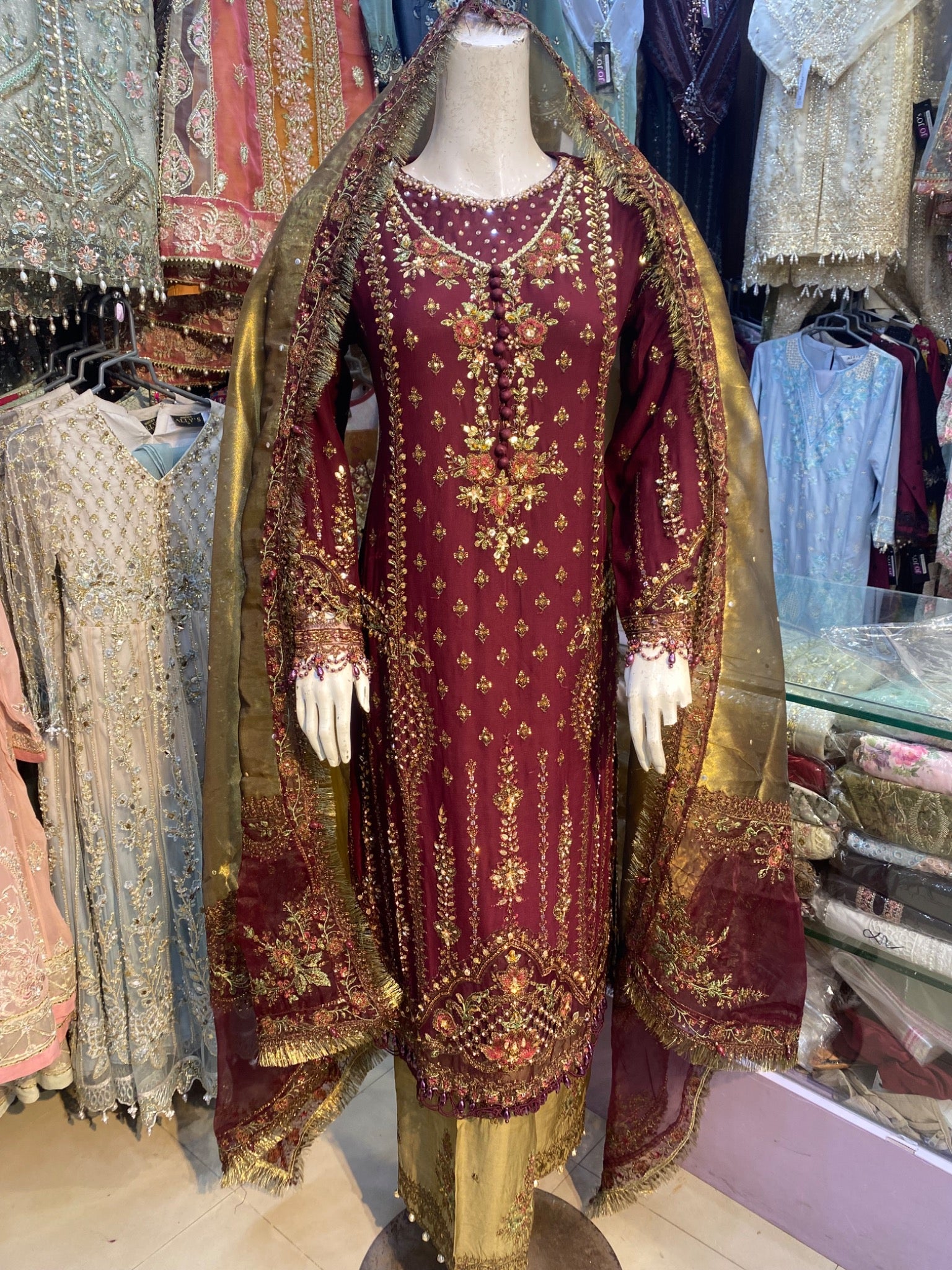 AL-4389 Mehroon