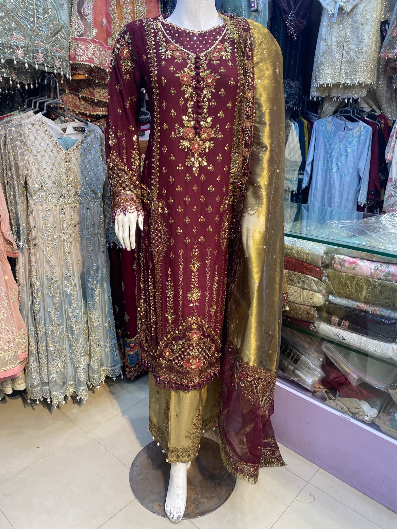 AL-4389 Mehroon